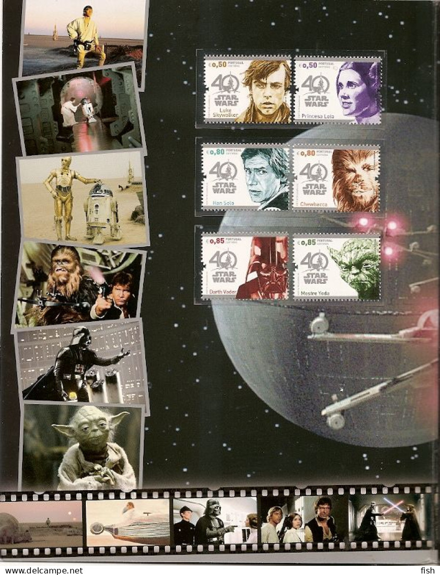 Portugal & Prestige Booklet Star Wars 2018 (3333) - Carnets