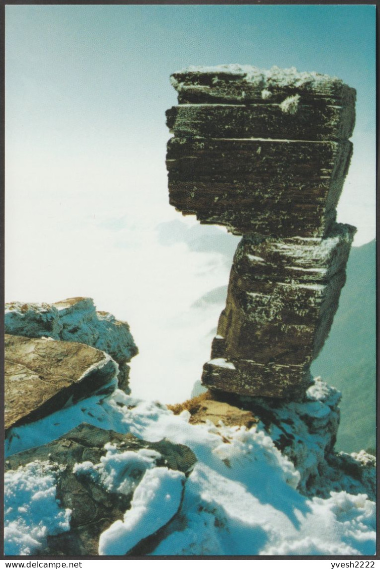 Chine 1998. Entier Postal Touristique Pour L'étranger. Montagnes - Montagnes