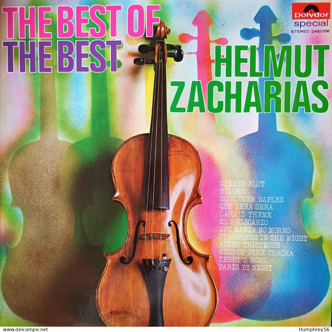 Helmut ZACHARIAS - The Best Of The Best [Jarre, Jobim, Kämpfert, Livingston, Monnot, De Oliveira Martins, Padilla, A.o.] - Compilaciones