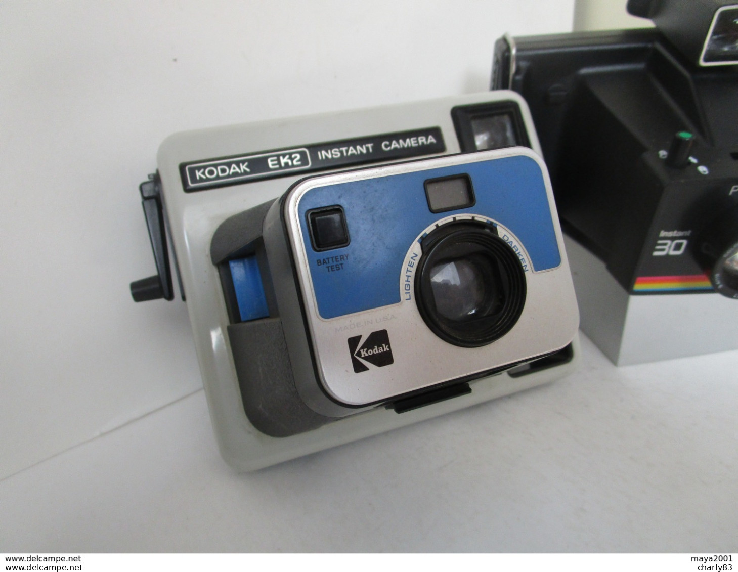 3  APPAREILS  PHOTO  POLAROID - Cameras