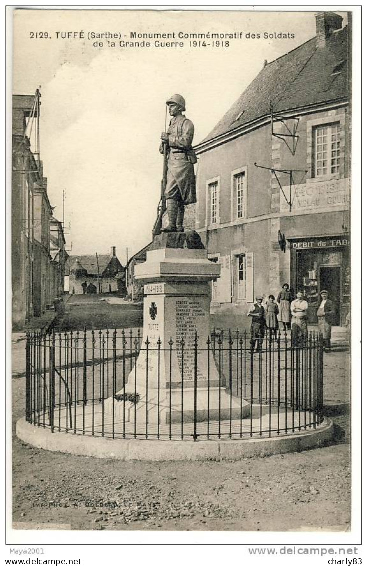 72- TUFFE- LE  MONUMENT  AUX  MORTS  N302 - Tuffe