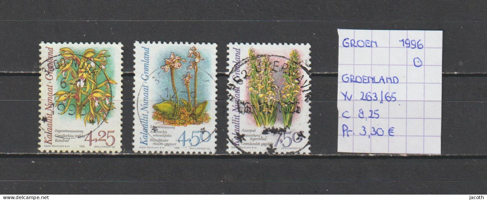 (TJ) Groenland 1996 - YT 263/65 (gest./obl./used) - Gebraucht