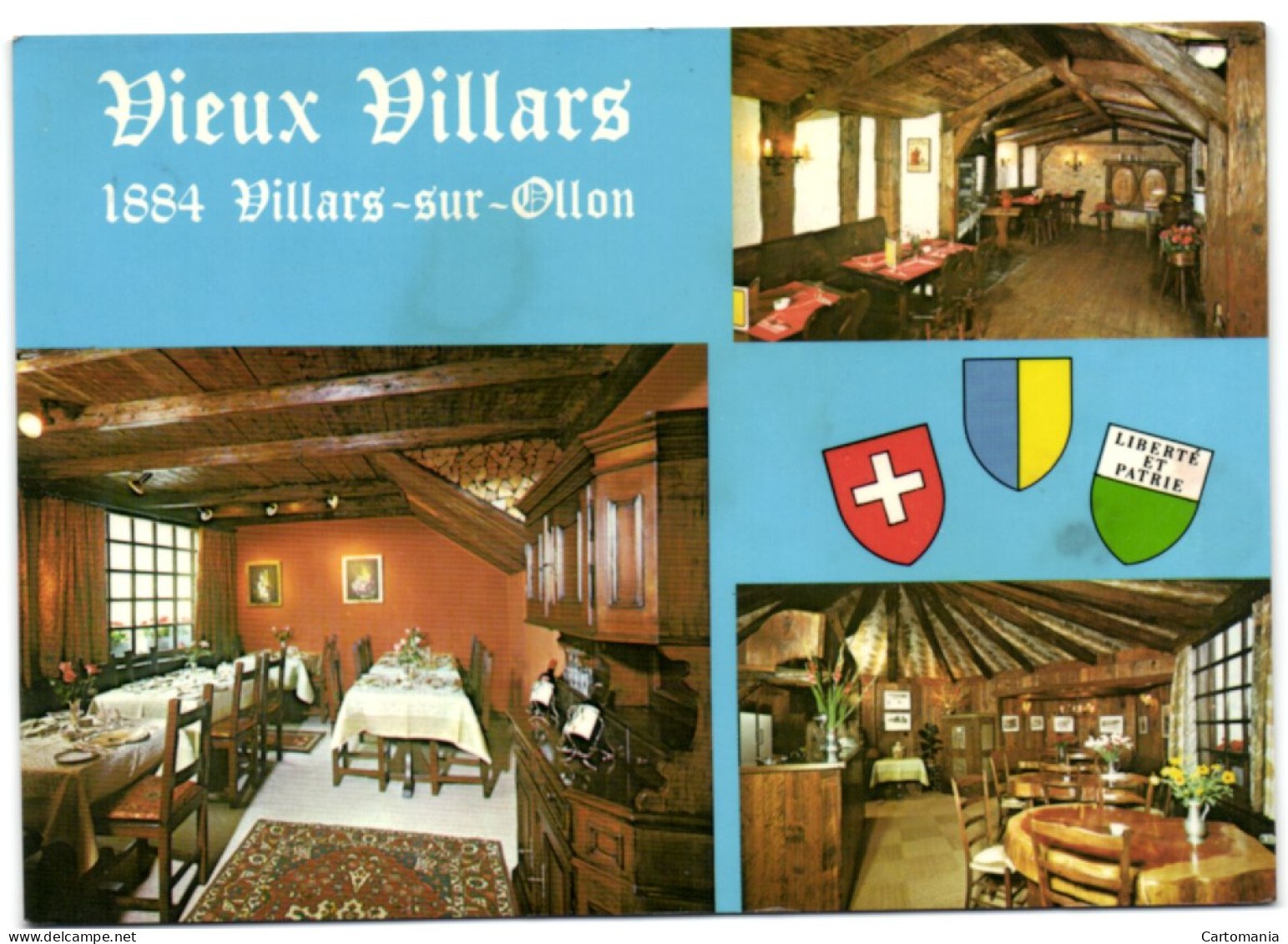 Villars-sur-Ollon - Vieux Villars - Restaurant - Taverne - Carnotzet Vieux Villars - Ollon