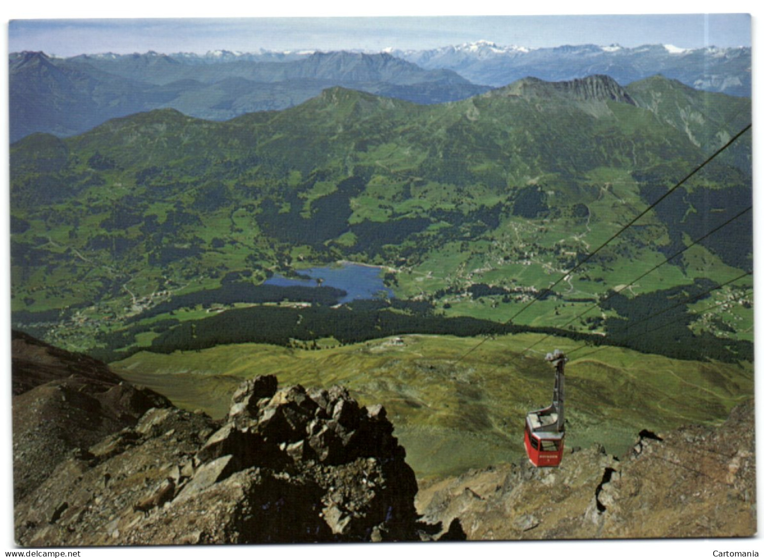 Rothorngipfel - Ausblick Auf Lenzerheide - Lantsch/Lenz