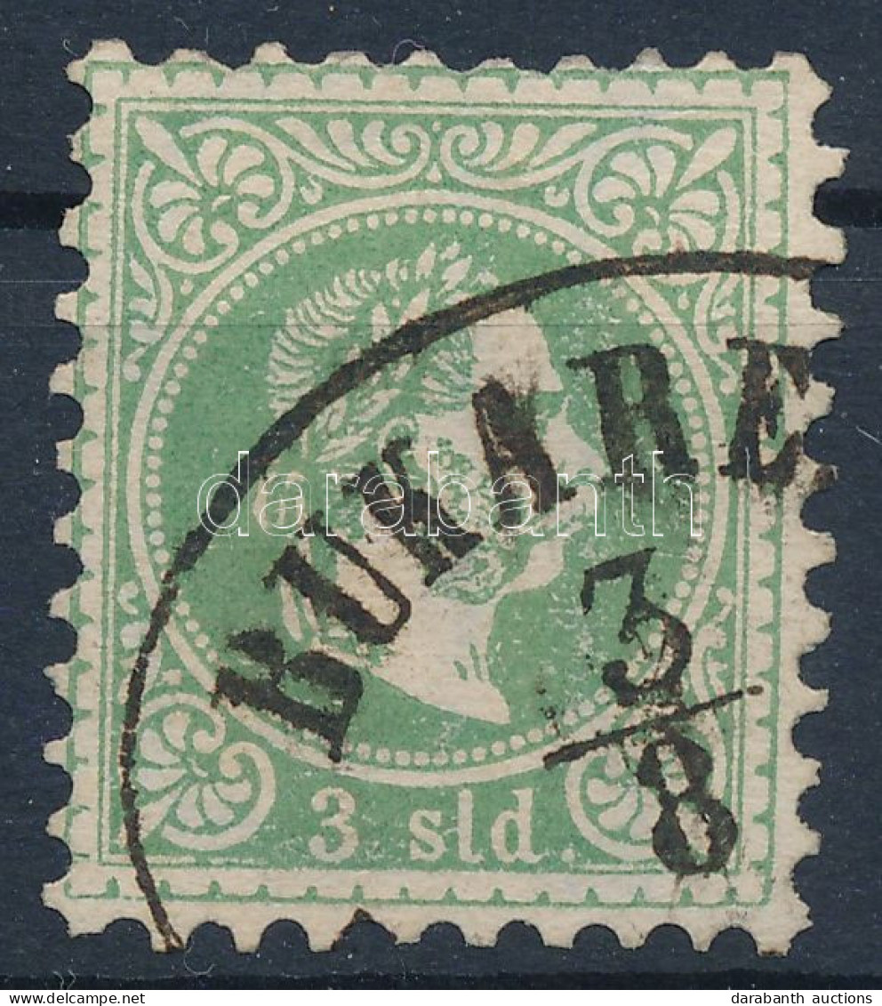 O 1867 3sld Teljes "B" Vízjellel / With Watermark "BUKARE(ST)" - Sonstige & Ohne Zuordnung