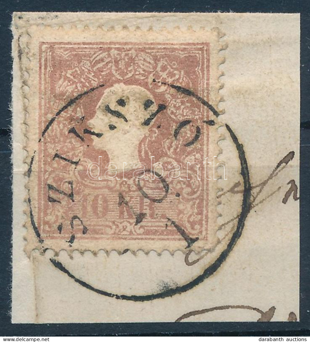 1858 10kr I. Típus / Type "SZIKSZÓ" - Andere & Zonder Classificatie