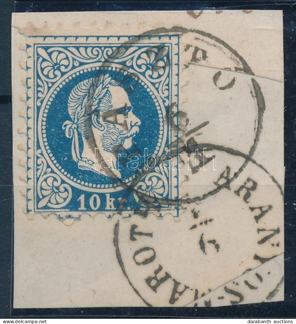 1867 10kr "PÁSZTÓ" + "ARANYOS-MARÓTH" - Andere & Zonder Classificatie