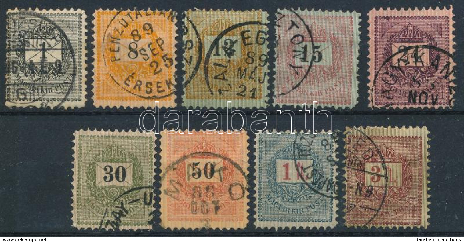 O 1888 Sztereo Sor (23.500) - Other & Unclassified