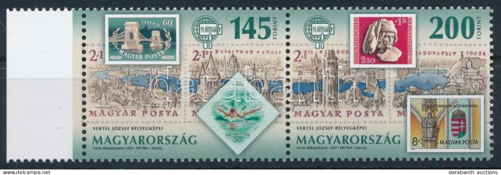 ** 2022 Bélyegnap Ajándék Pár / Mi 6259-6260 Pair, Present Of The Post - Autres & Non Classés