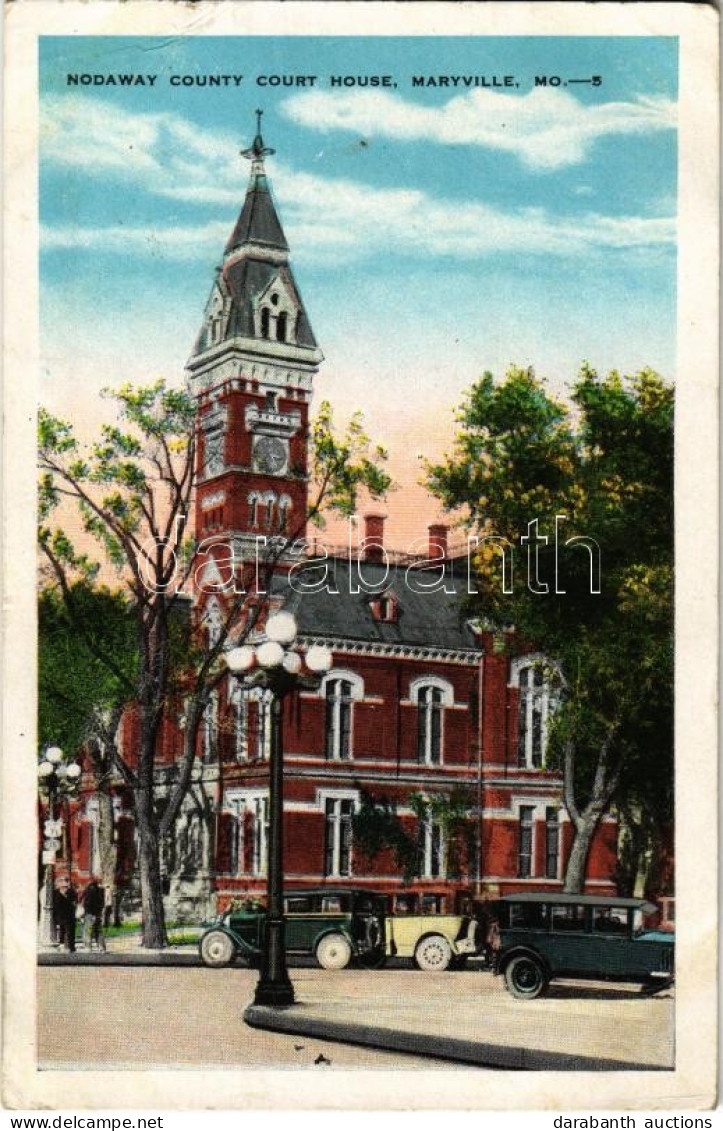 T2/T3 Maryville (Missouri), Nodaway County Court House, Automobiles (EK) - Zonder Classificatie