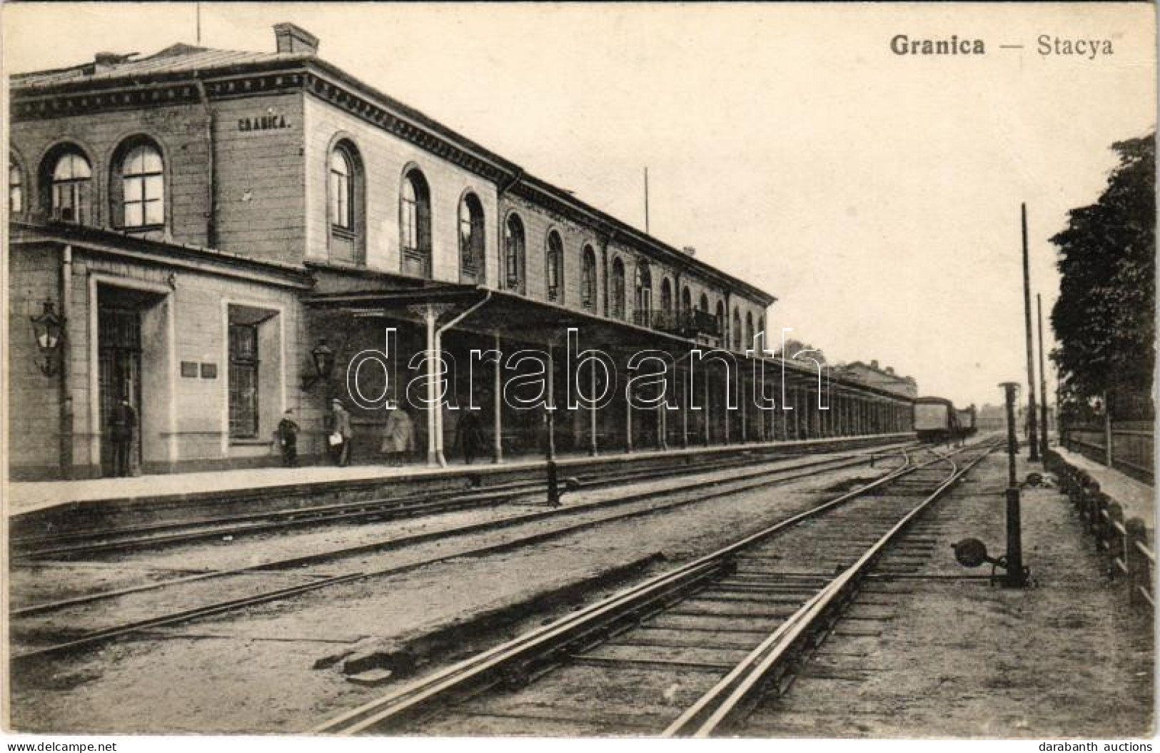 ** T2 Granica, Stacya. T. Lisieckiej / Railway Station - Non Classés