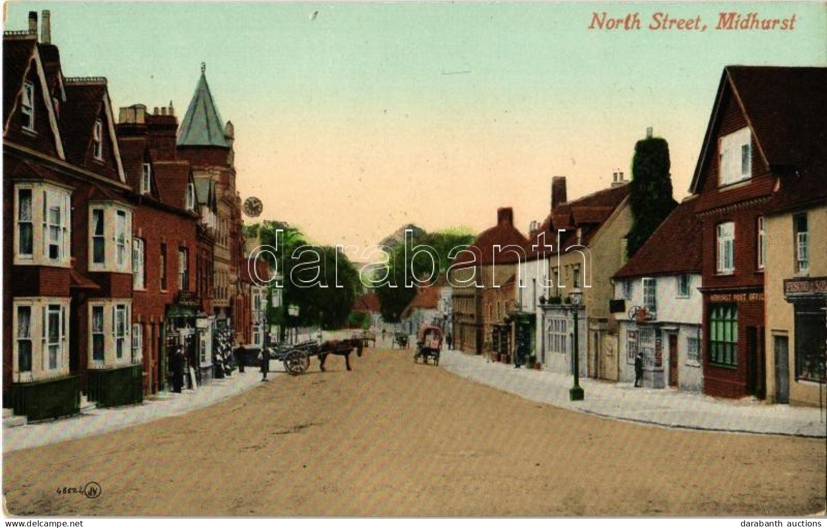 ** T1 Midhurst, North Street, Shops, Post Office - Unclassified