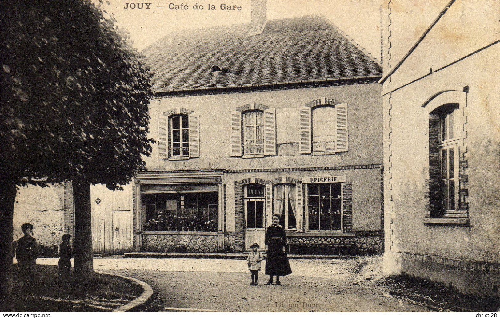 DPT 28 JOUY Café De La Gare - Jouy