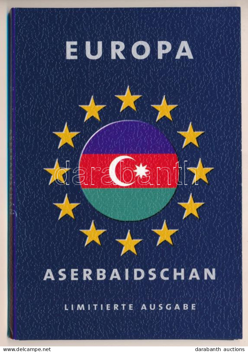 Azerbajdzsán 2006-2011. 1q - 50q (6xklf) Forgalmi összeállítás "Európa" Dísztokban T:UNC Azerbaijan 2006-2011. 1 Qapik - - Sin Clasificación