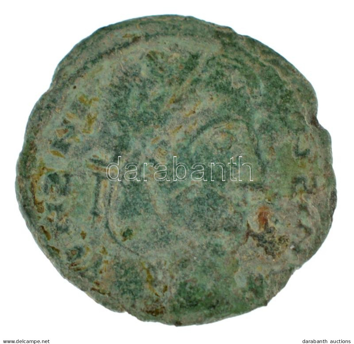 Római Birodalom / Siscia 4. Század. Follis (barbár Utánzat) Bronz (1,85g) T:XF,VF Patina Roman Empire / Siscia 4th Centu - Ohne Zuordnung