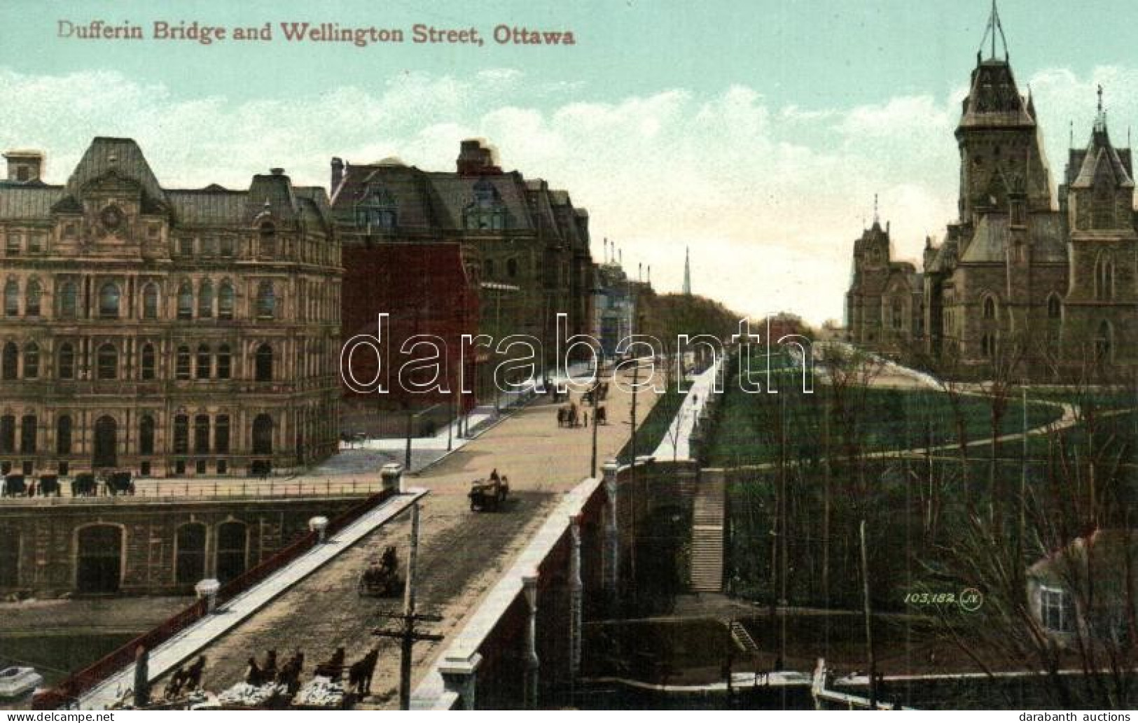 ** T1 Ottawa, Dufferin Bridge And Wellington Street - Non Classés