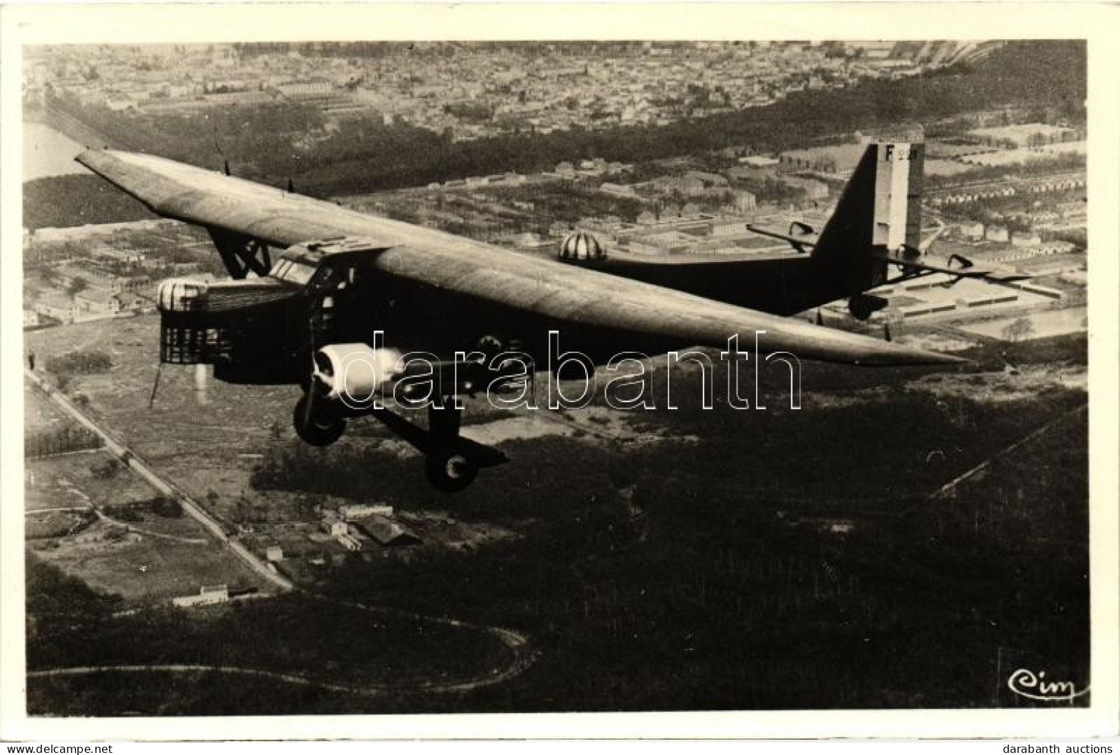 ** T1/T2 Istres Aviations. Quadrimoteur Farman-Multiplace / French Aeroplane - Ohne Zuordnung