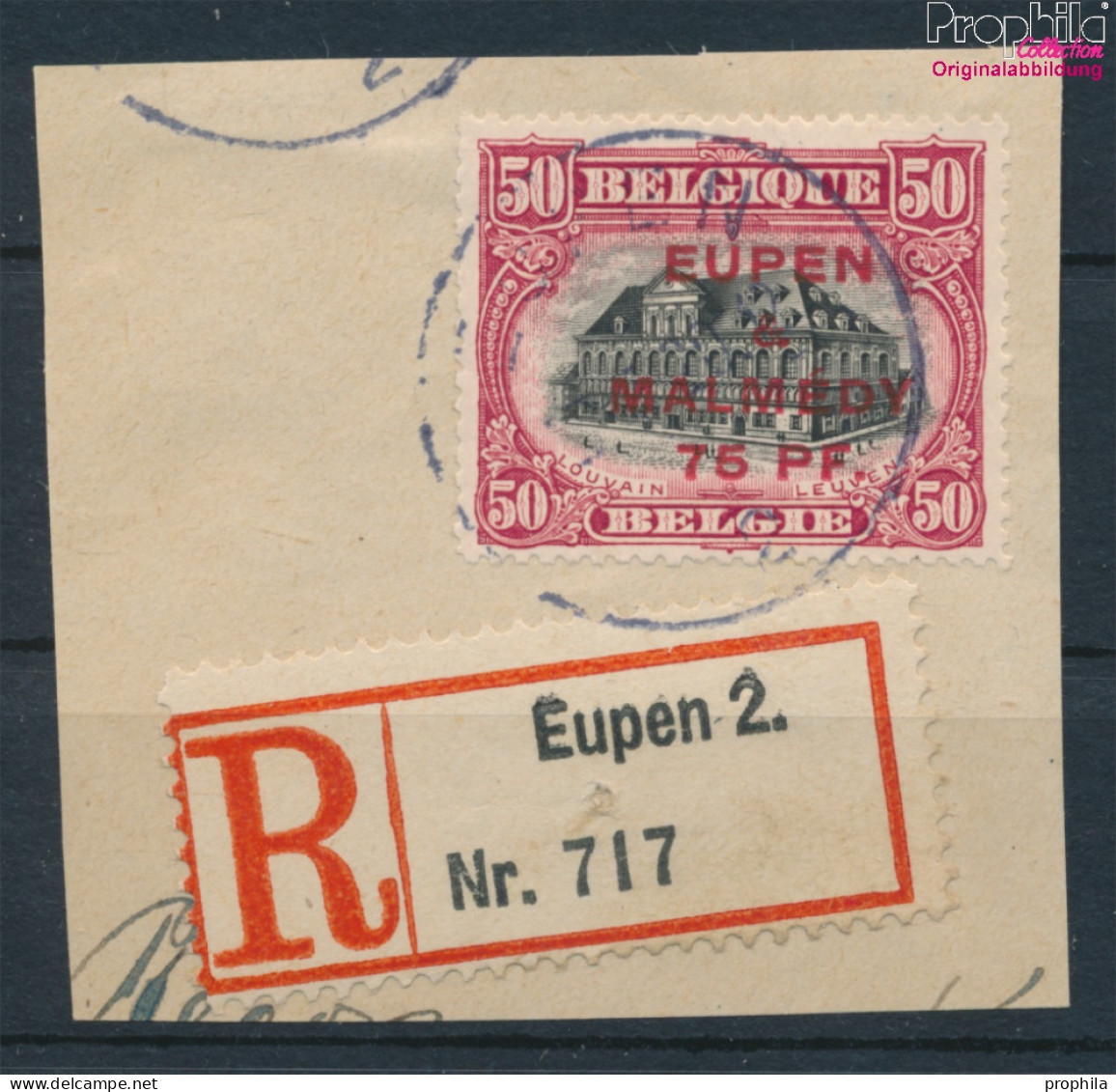 Belg. Post Eupen / Malmedy 6 Gestempelt 1920 Albert I. (10221728 - OC55/105 Eupen & Malmédy