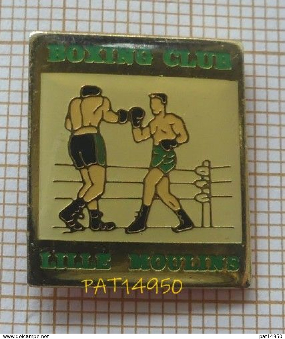 PAT14950 BOXE BOXING CLUB LILLE MOULINS Dpt 59 NORD - Boxing