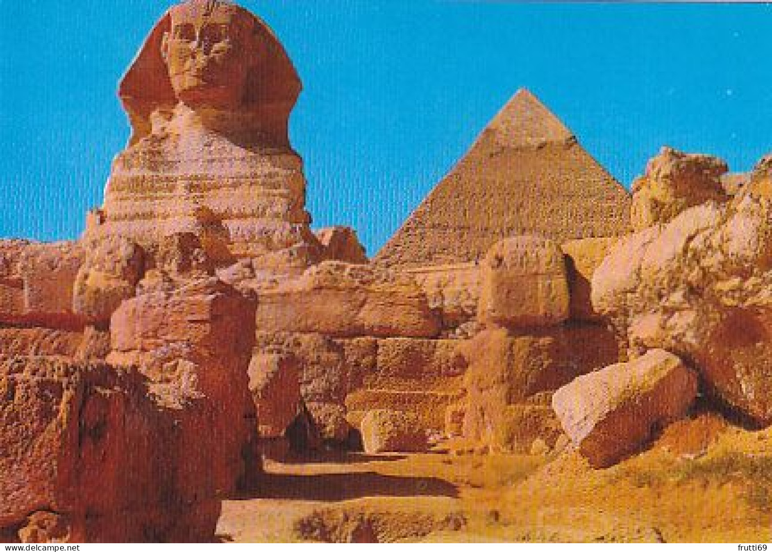AK 171817 EGYPT - Giza - The Great Sphinx And Pyramid Of Kephra - Sphinx