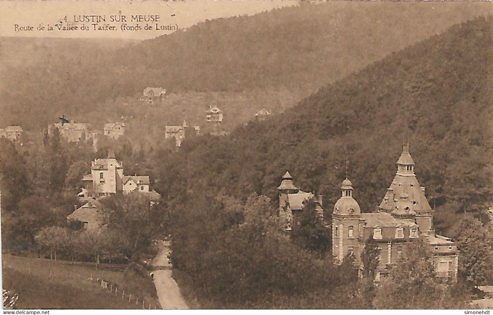 LUSTIN Sur MEUSE - Route De La Vallée Du Taifer - Profondeville