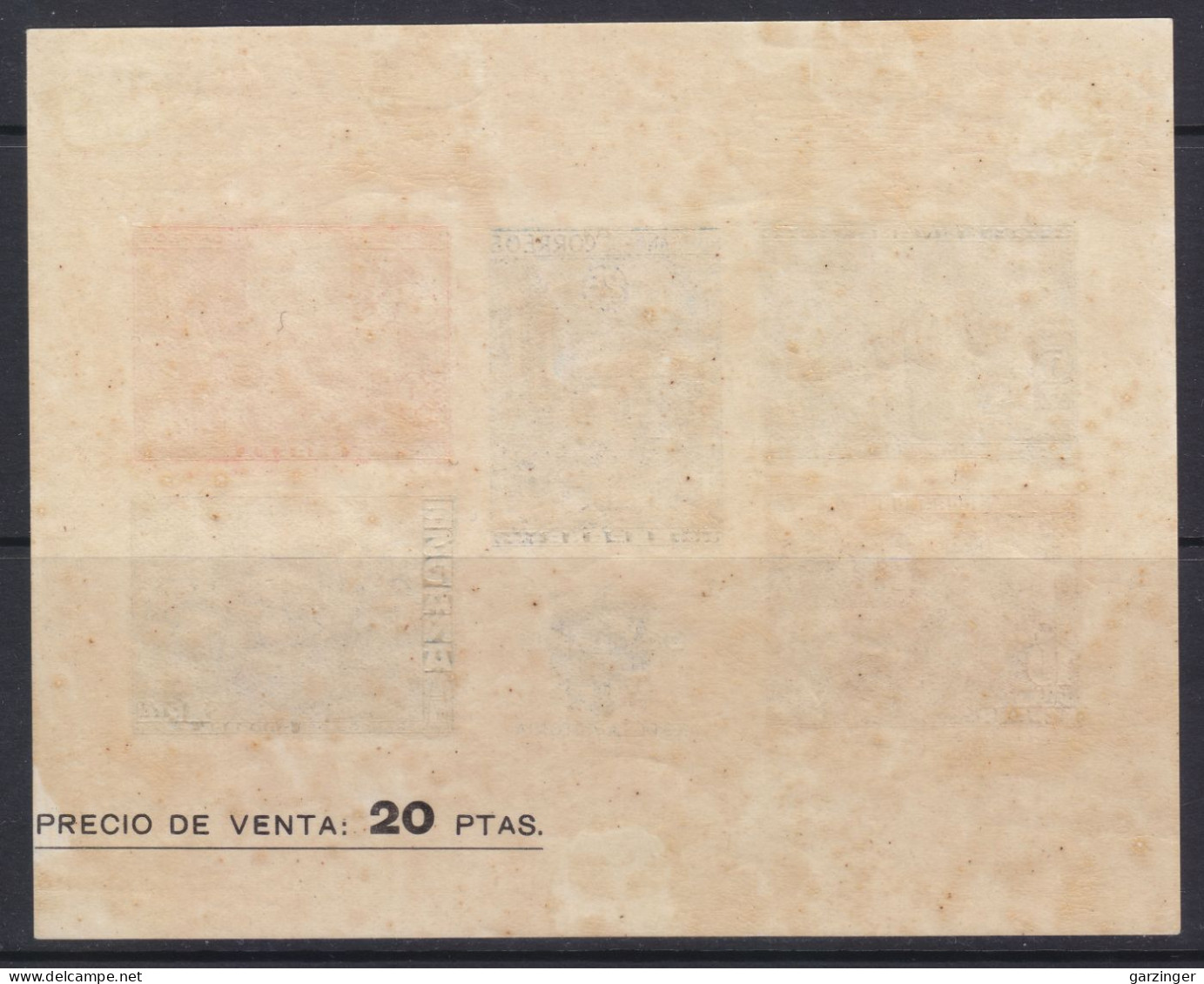 ESPAÑA BENEFICENCIA 1939 EDIFIL 35 NUEVO **/MNH. BONITA. CATALOGO 535. - Bienfaisance