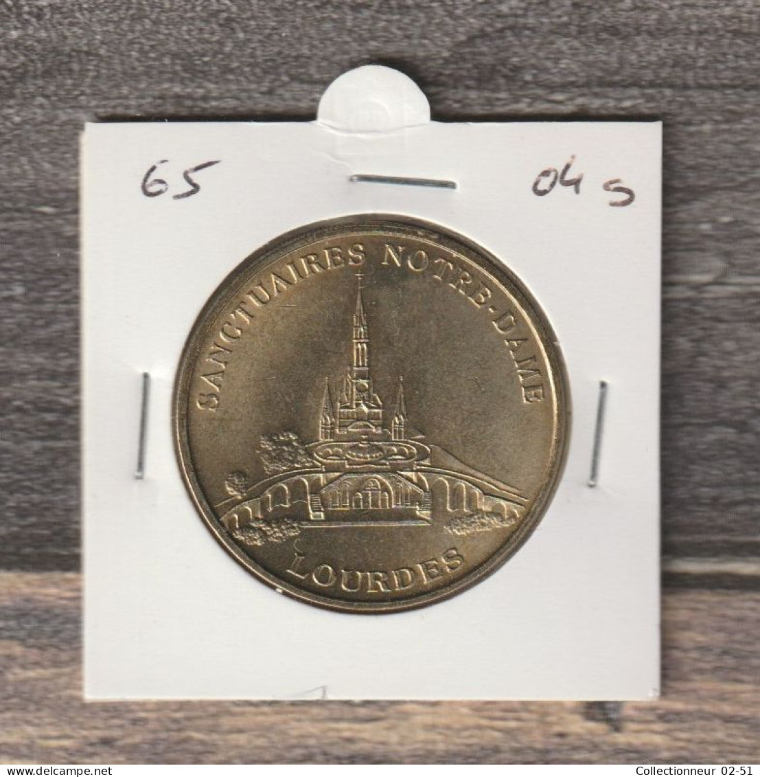 Monnaie De Paris : Sanctuaires Notre-dame  Lourdes (sans Différend) - 2004 - 2004