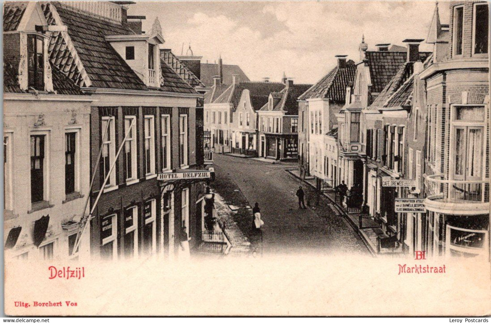 Marktstraat, Delfzijl 1904 (GR) - Delfzijl