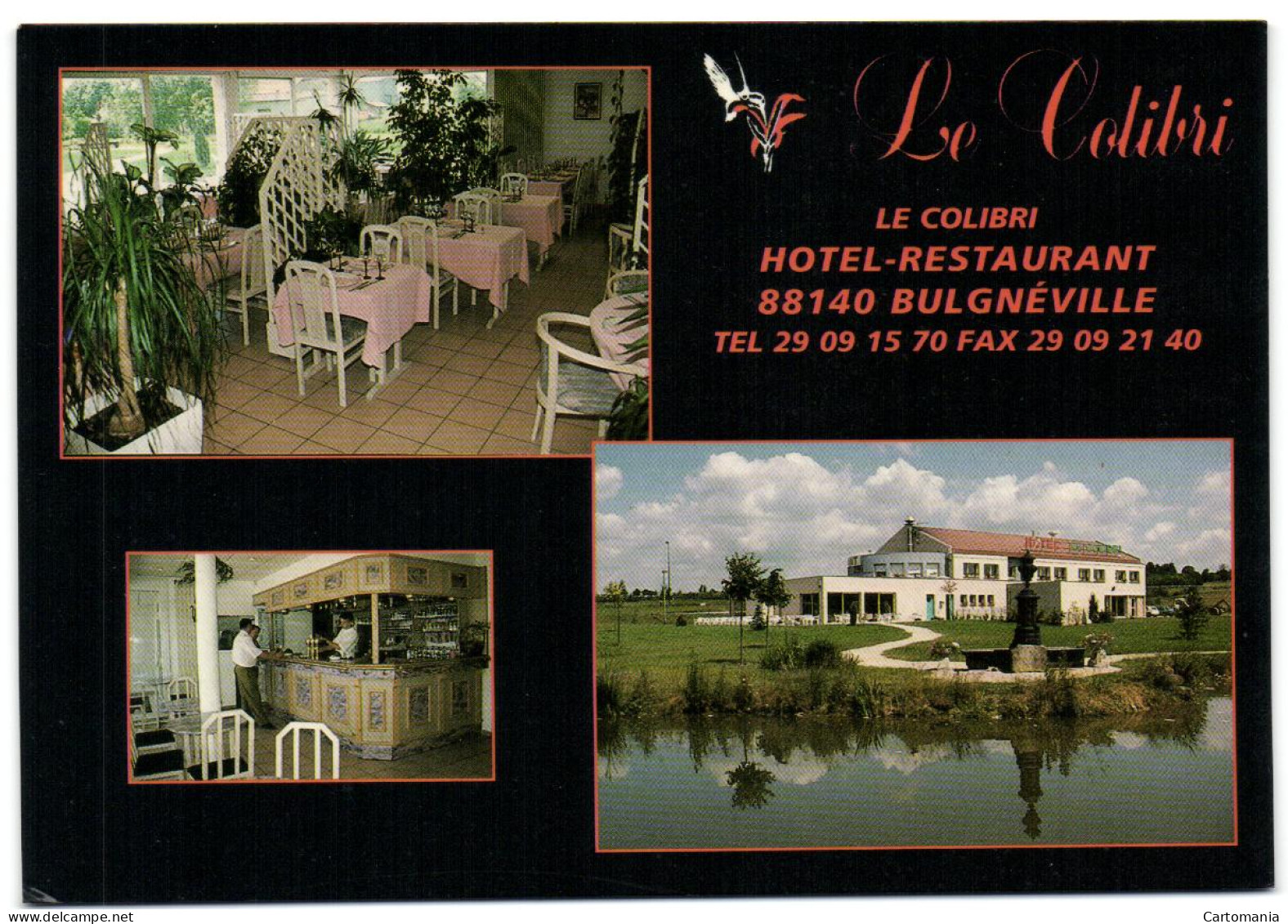 Bulgnéville - Hôtel-Restaurant Le Colibri - Bulgneville