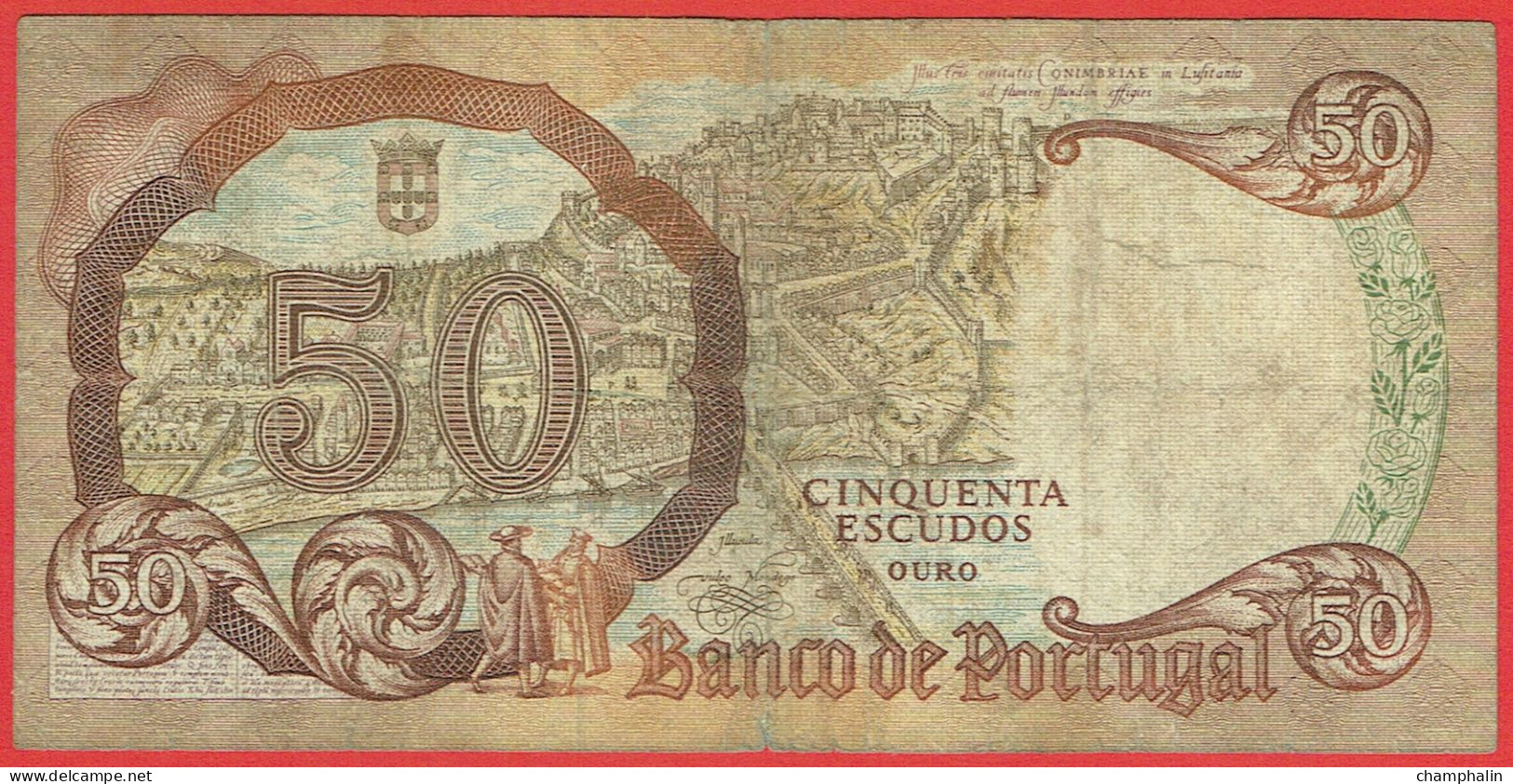 Portugal - Billet De 50 Escudos - Elisabeth D'Aragon - 28 Février 1964 - P168 - Portugal