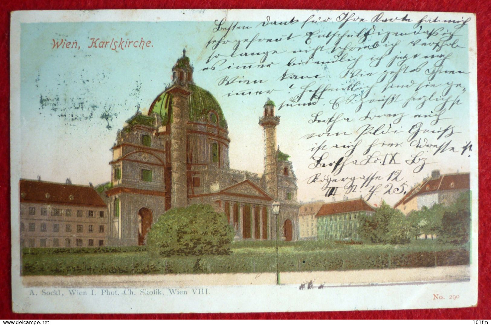 AUSTRIA - WIEN, KARLSKIRCHE - Churches