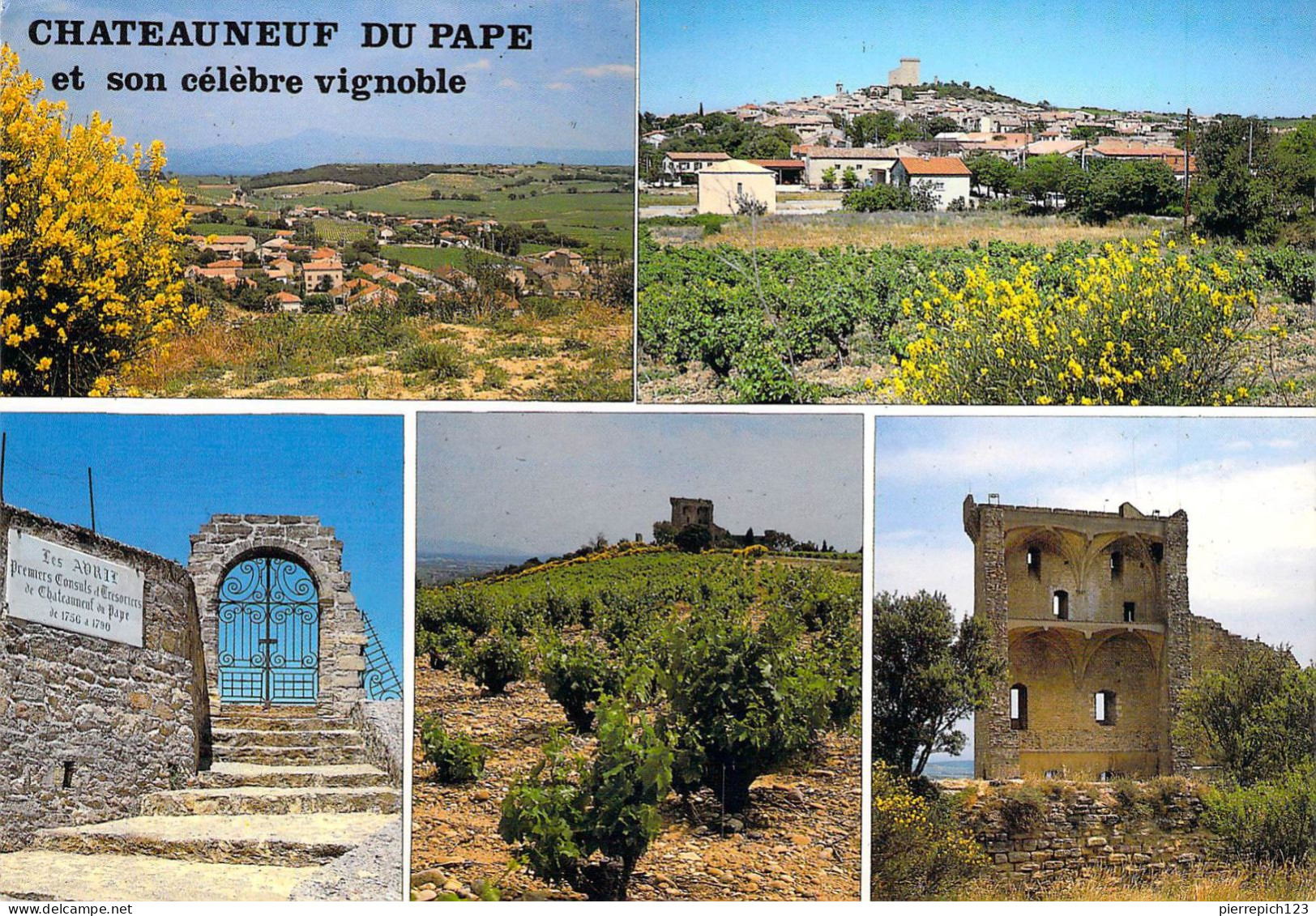 84 - Châteauneuf Du Pape - Multivues - Chateauneuf Du Pape