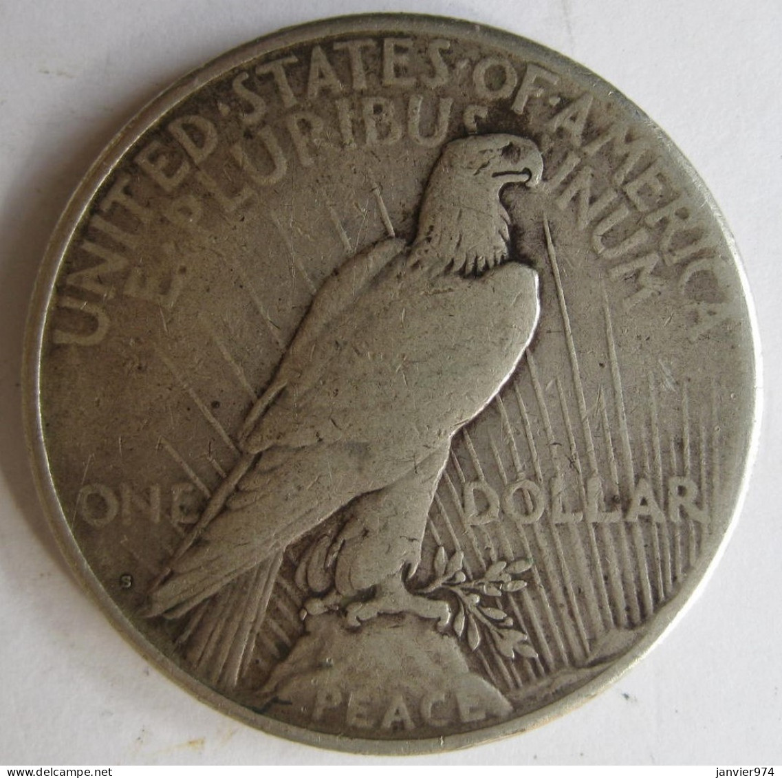 Etats Unis 1 Dollar 1923 S San Francisco , Peace , En Argent , KM# 150 - 1921-1935: Peace