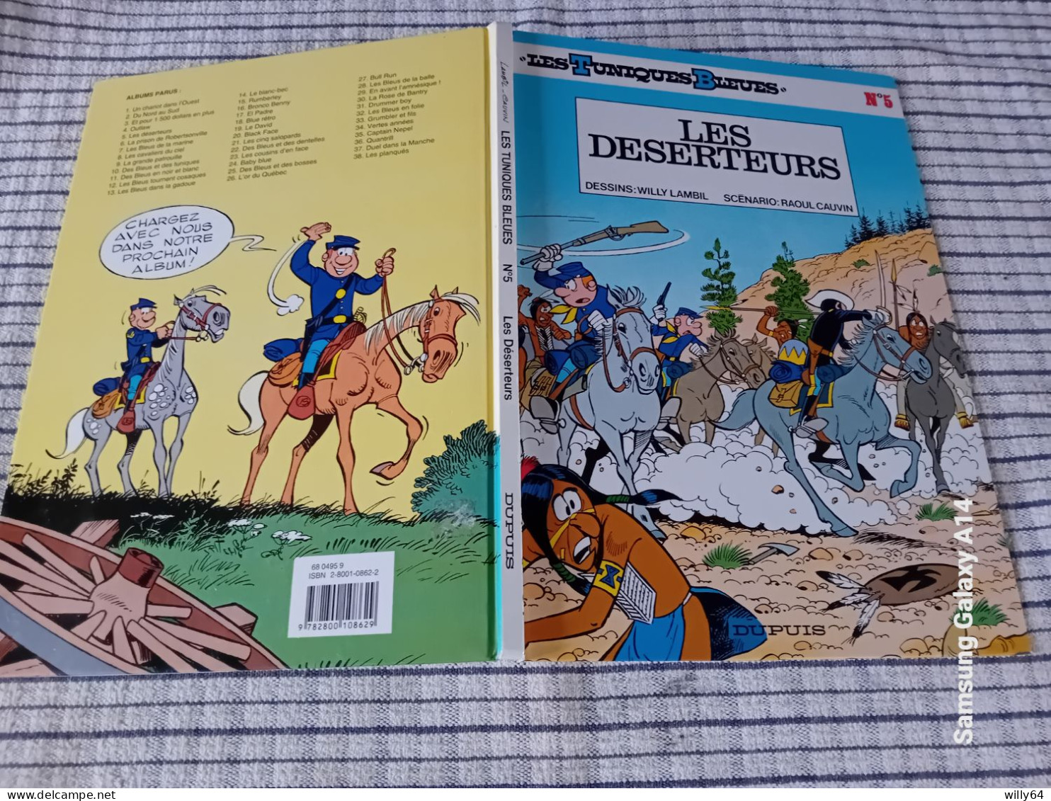 LES TUNIQUES BLEUES  N°5  " Les Déserteurs  "  1984  DUPUIS  Comme Neuve - Tuniques Bleues, Les