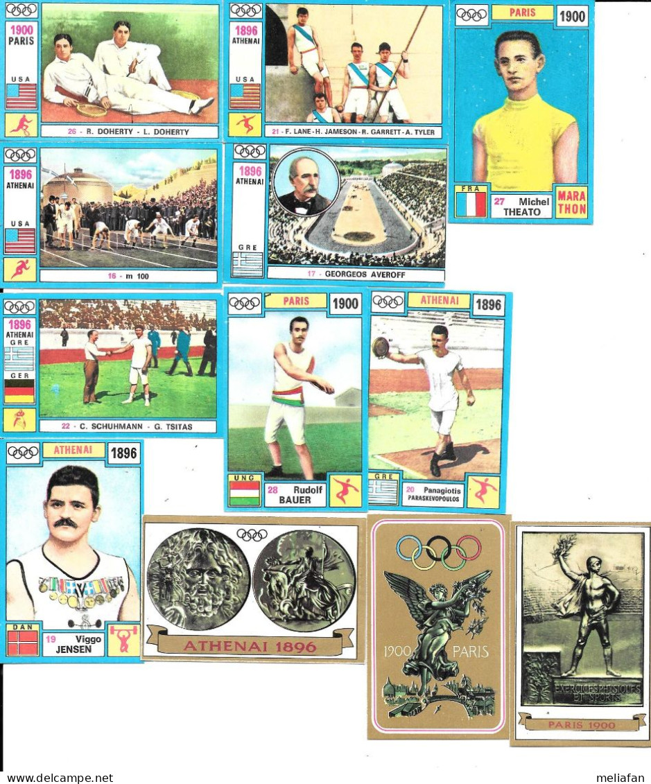 BR91 - VIGNETTES PANINI OLYMPIA ALBUM - AUTRES VIGNETTES EN STOCK - Trading Cards