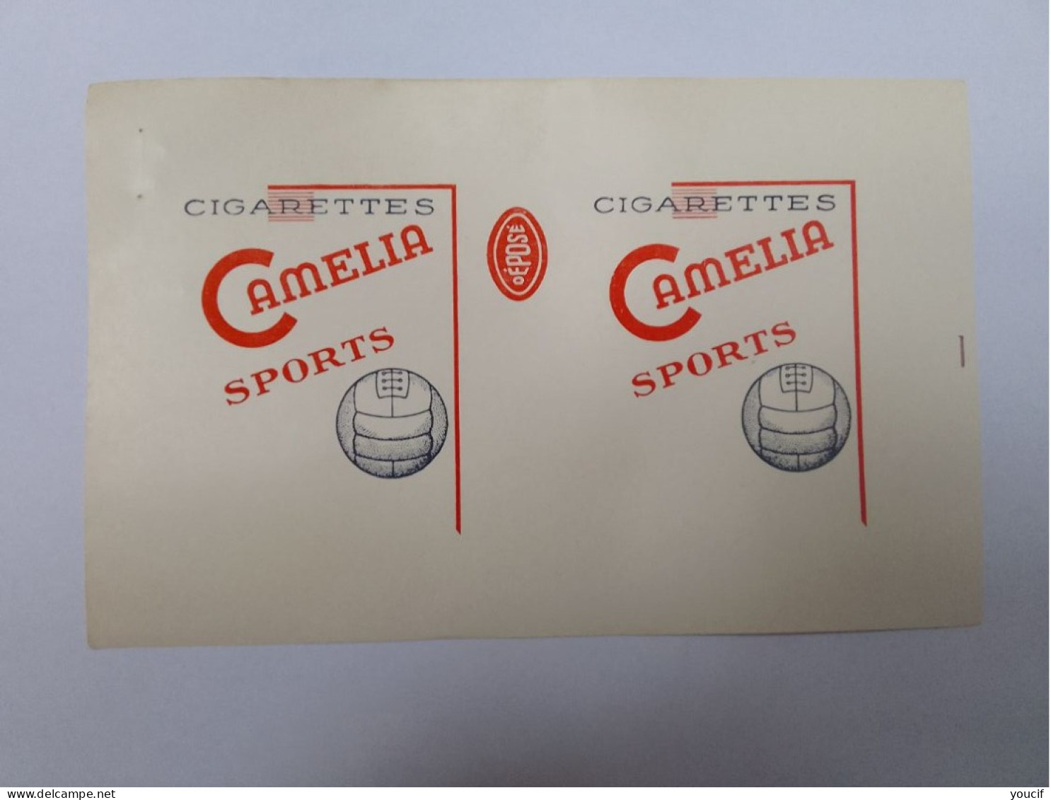 Papier Cigarette CAMELIA  SPORTS - Autres & Non Classés