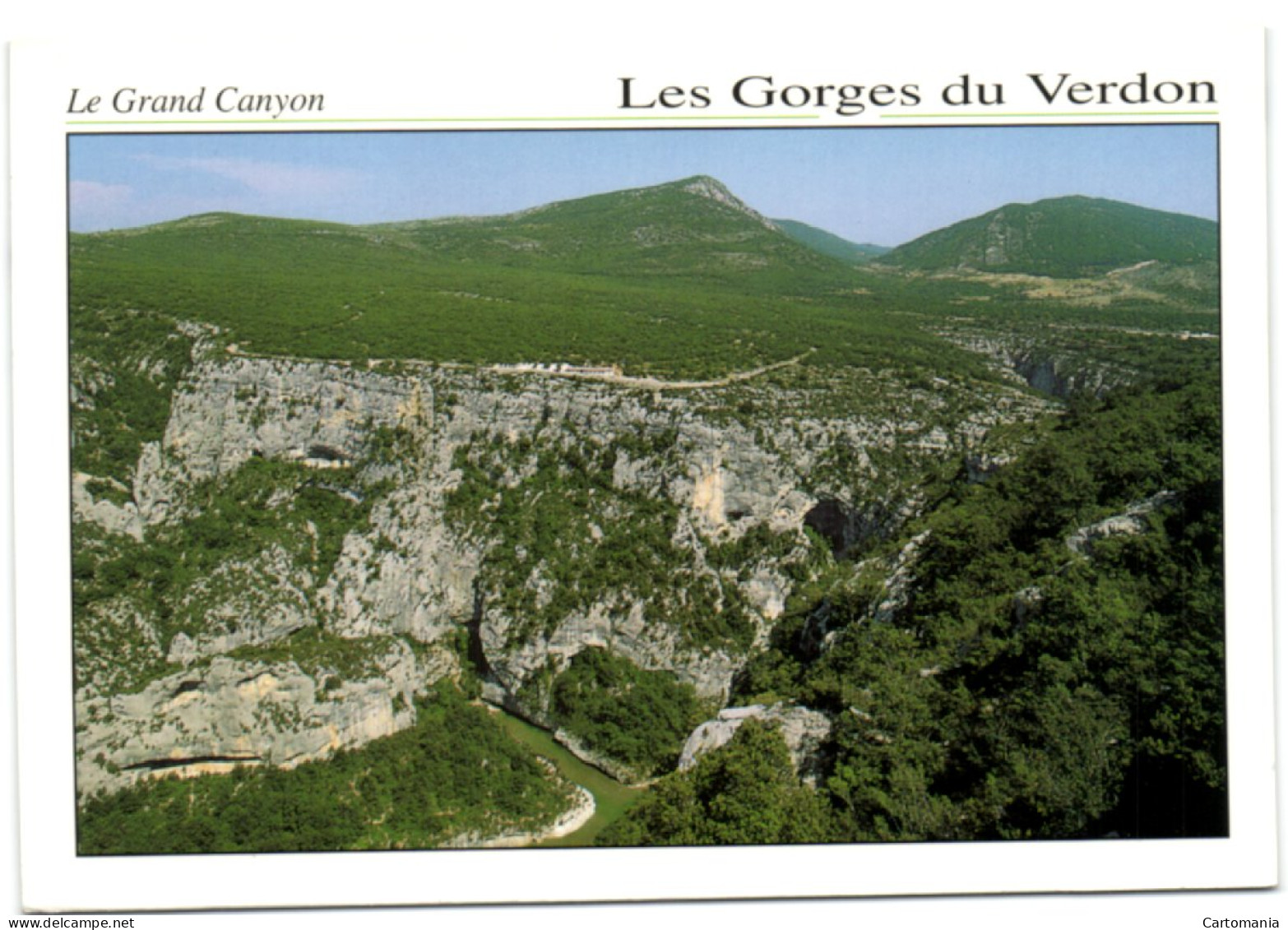 Le Grand Canyon Du Verdon - Les Balcons De La Mescla - Comps-sur-Artuby