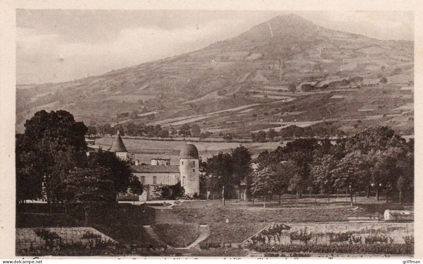 ENVIRONS VIC LE COMTE LAPS CHATEAU DE QUAYRES TERRASSES TBE - Vic Le Comte