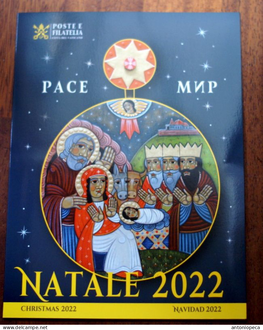 VATICAN-UCRAINA, PACE, PEACE, PAIX, FOLDER SPECIALE NATALE 2022, X AIUTI RIFUGIATI UCRAINI - Ongebruikt