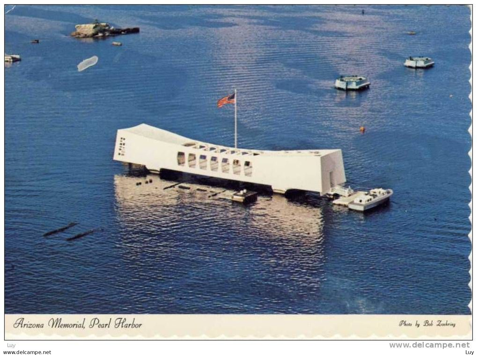 PEARL HARBOR - USA - Hawaii - Bird's Eye View Of U.S.S. Arizona Memorial, - Oahu