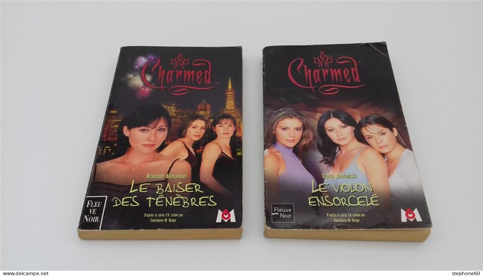 999 - (417) Lot 2 Livres - Charmed - Fleuve Noir - Lots De Plusieurs Livres