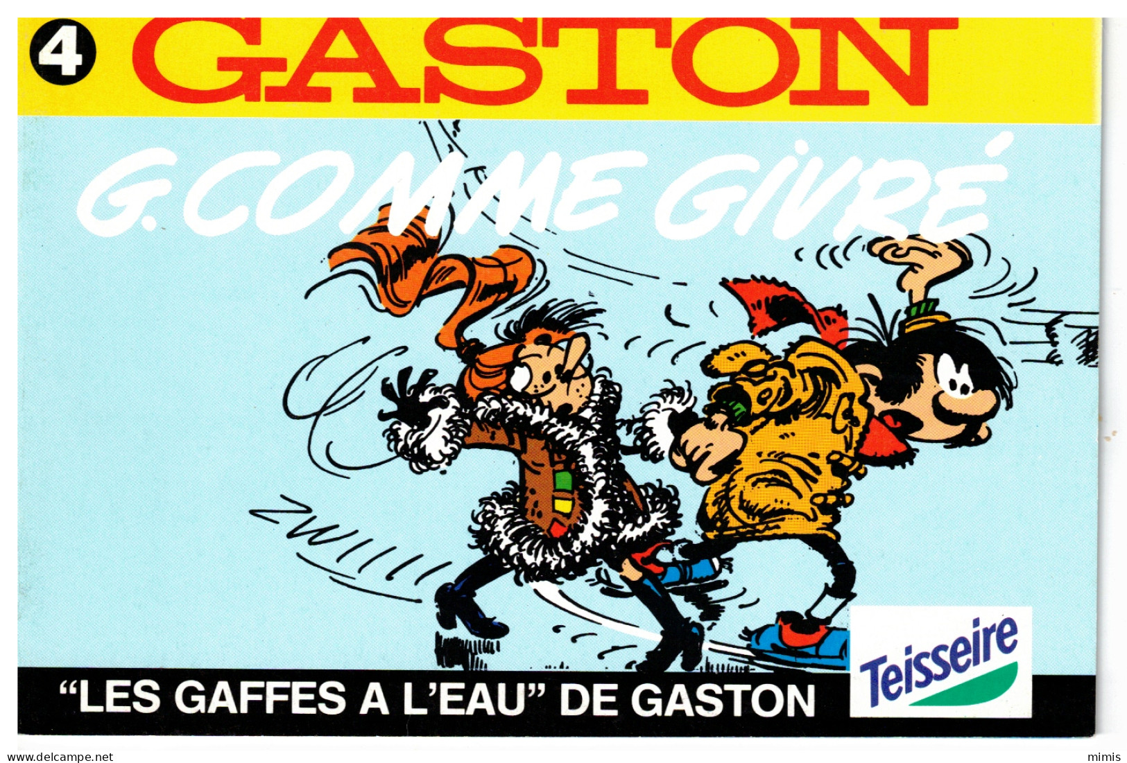 MINI-ALBUM Gaston  N° 4    G. Comme Givré - Franquin