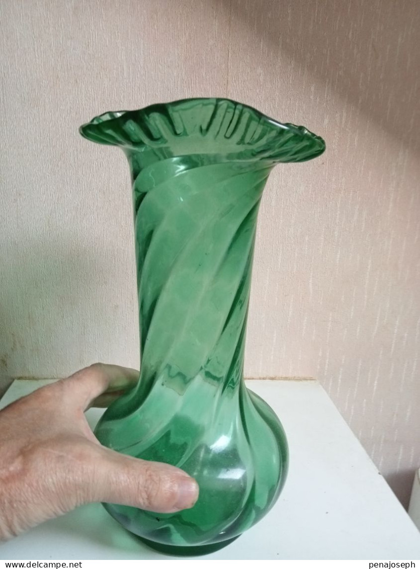 Vase Ancien Legras Hauteur 28 Cm - Vases