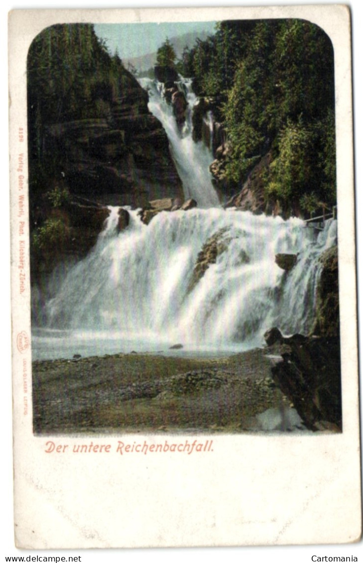 Der Untere Reichenbachfall - Reichenbach Im Kandertal