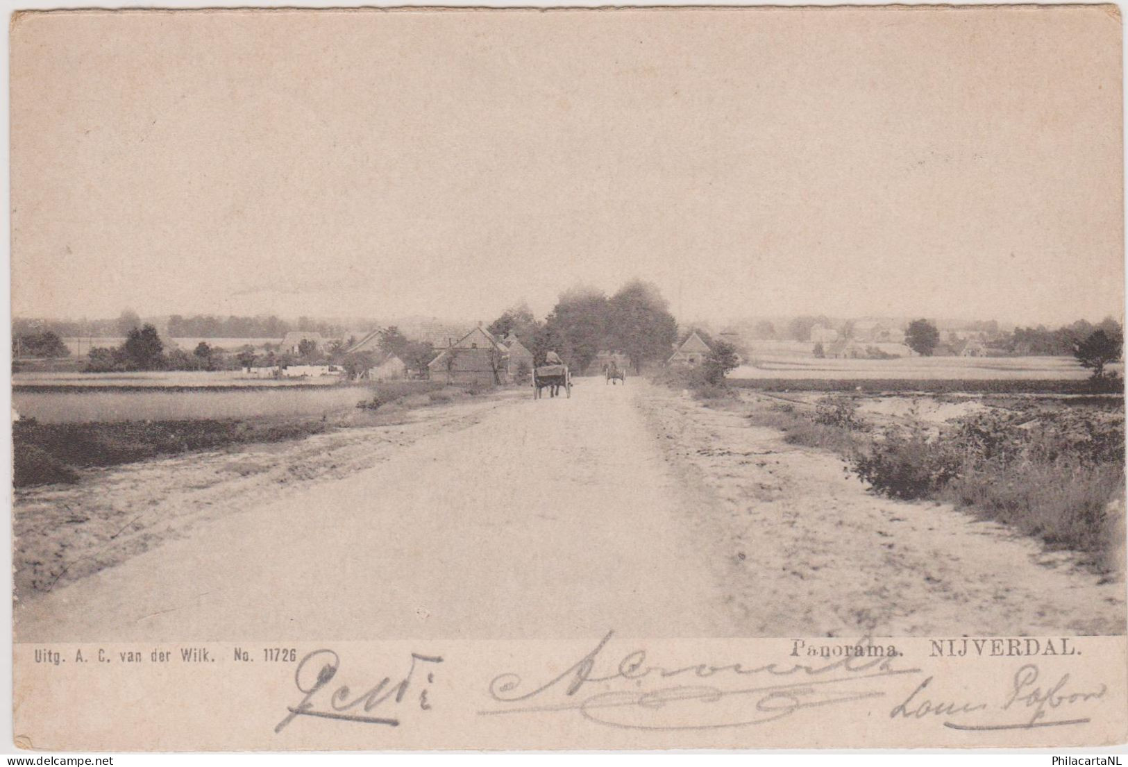 Nijverdal - Dorpsgezicht - 1905 - Nijverdal