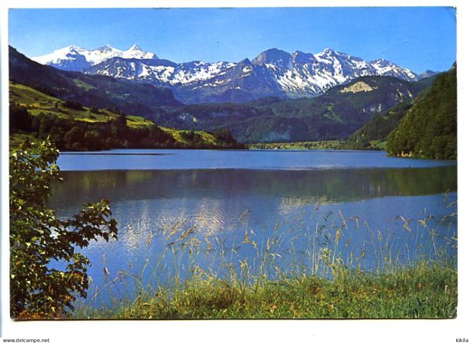 CPSM / CPM Dentelée 10.5 X 15 Suisse Canton D'Obwald LUNGERNSEE Mit Wetterhörner - Lungern