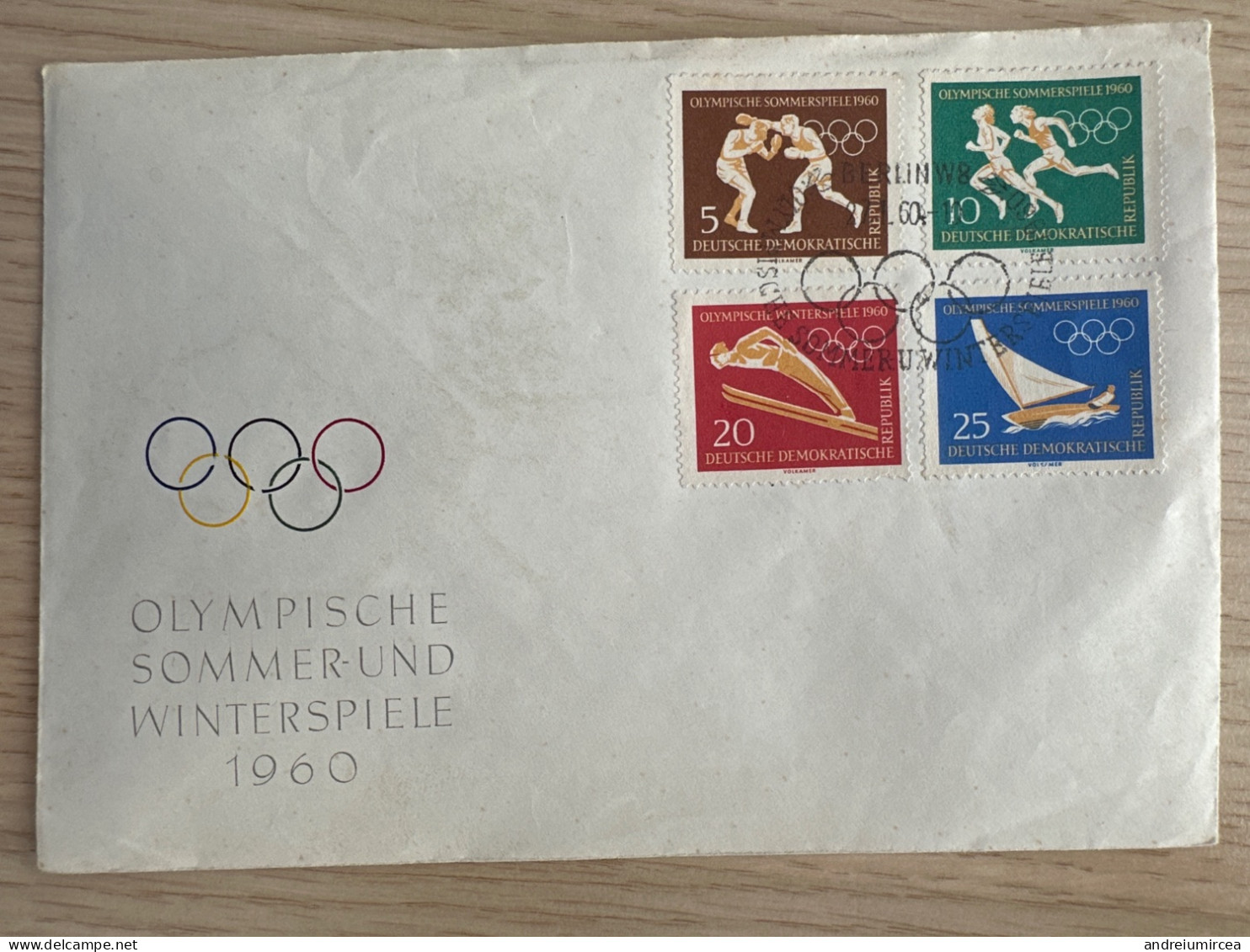 1960 Olympische Sommer Une Winterspiele - 1950-1970