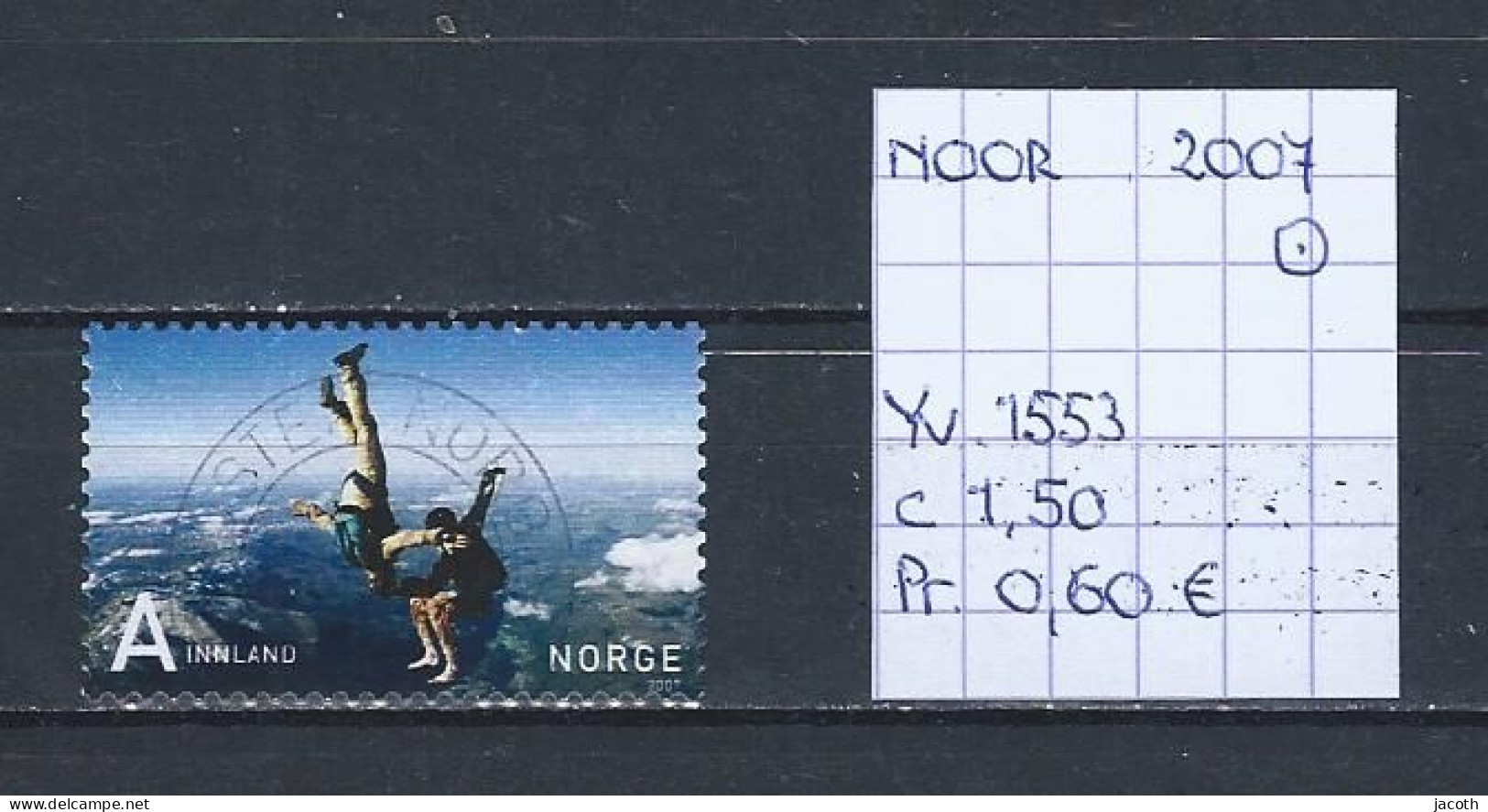 (TJ) Noorwegen 2007 - YT 1553 (gest./obl./used) - Oblitérés