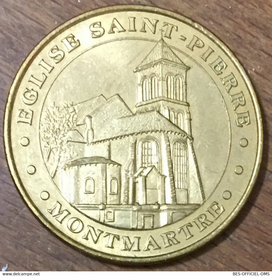 75018 PARIS ÉGLISE SAINT-PIERRE MONTMARTRE MDP 2013 MÉDAILLE MONNAIE DE PARIS JETON TOURISTIQUE MEDALS COINS TOKENS - 2013