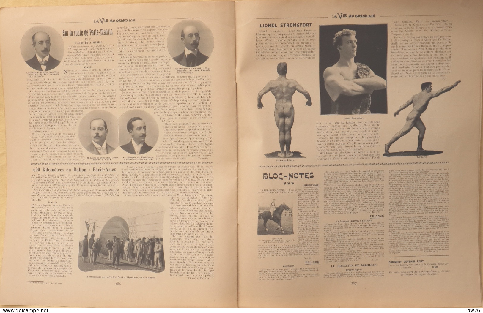 Journal: La Vie Au Grand Air, 2 Mai 1903 (N° 242) Le Roi Edouard VII, Sportsman - Lutte, Boxe, Cyclisme, Voile - Sonstige & Ohne Zuordnung